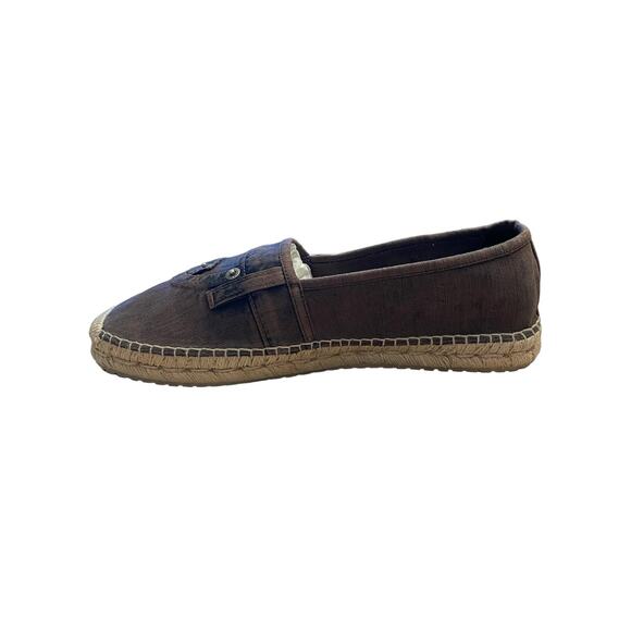 DOLCE & GABBANA Mens Luxury Espadrilles Flats Slip On Denim Logo Size 44/ US 11 main image 8